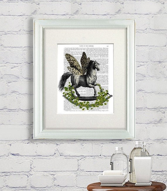 butterfly rocking horse