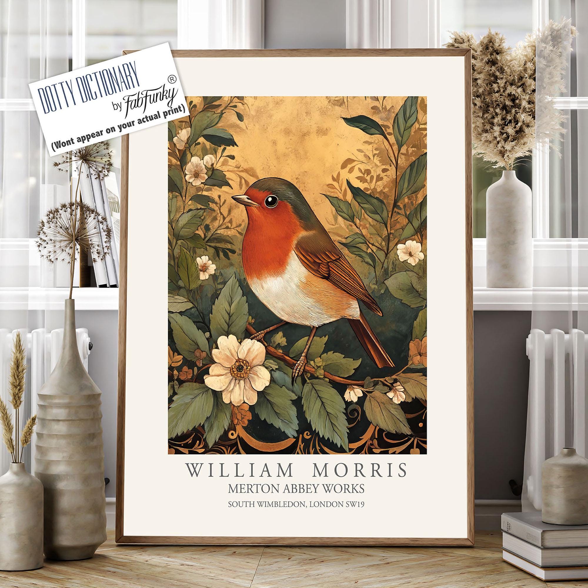 BIRDS WORLDS アートポスター RiE ポスター 20cm / BIRDS WREATH