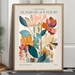 Set of 3 Prints, French Flower Market Prints, DIGITAL DOWNLOAD, Boho ...
