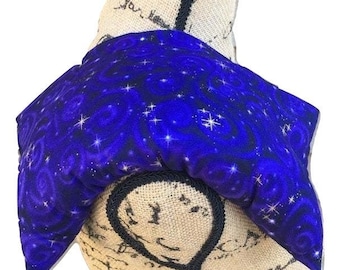 Violet Celestial Herbal Hot Cold Pack: Aromatherapy Heat Wrap