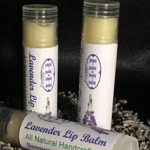 Lavender lip balm, All natural lip balm, Chap Stick, Lip Moisturizer,Chapstick, Organic Lip Balm, Lavender,Lipbalm,Handmade in small batches