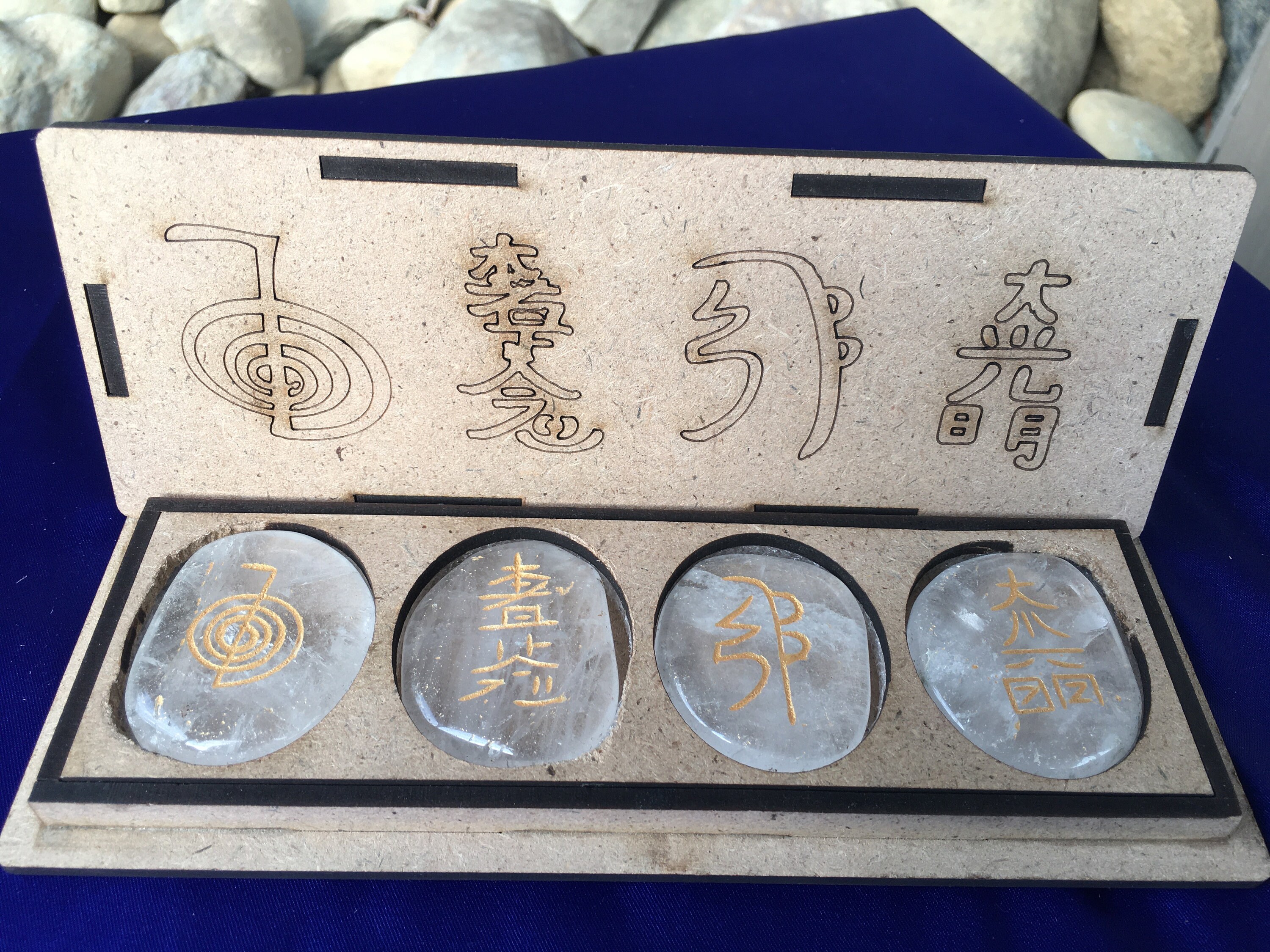 Reiki Set, Usui Reiki Set, Clear Quartz , Reiki Box Set ,Reiki Set,Re…