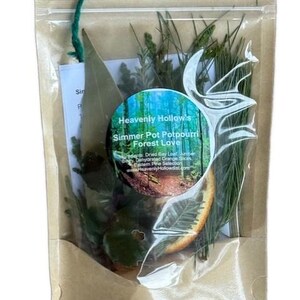 Stovetop Simmer Pot Potpourri | Natural Home Fragrance Blend | Fall, Winter, Summer, Christmas Spice Mix with Fruits, Herbs & Botanicals image 11