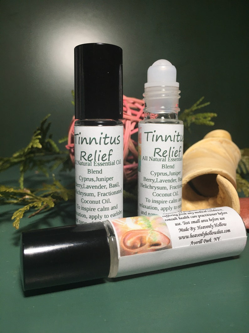 Tinnitus Relief Roll On Essential Oils Blend for Tinnitus Etsy