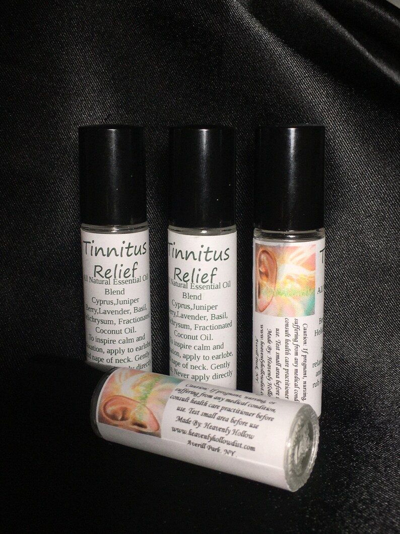 Tinnitus Relief Roll On Essential Oils Blend For Tinnitus Etsy