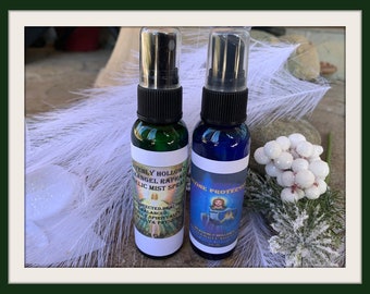 Archangel Raphael & Michael Aura Spray, Combo Pack of 2,Angelic, Essential Oil Blend, Energy Clearing, Space Clearing, Spray,SAVE!