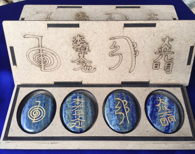 Reiki Set, Usui Reiki Set, Lapis Lazuli, Reiki Box Set ,reiki Set,reiki ...