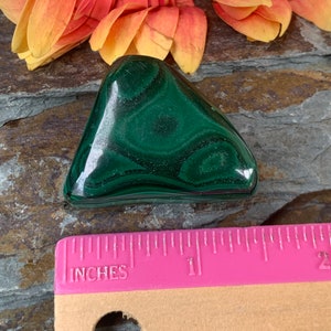 1 Piece Freeform MALACHITE,Tumbled Stone,Green,Healing Stone,Protection Stone,High Quality,Heart Chakra,Hand Carved,Zaire Africa, 4 image 5