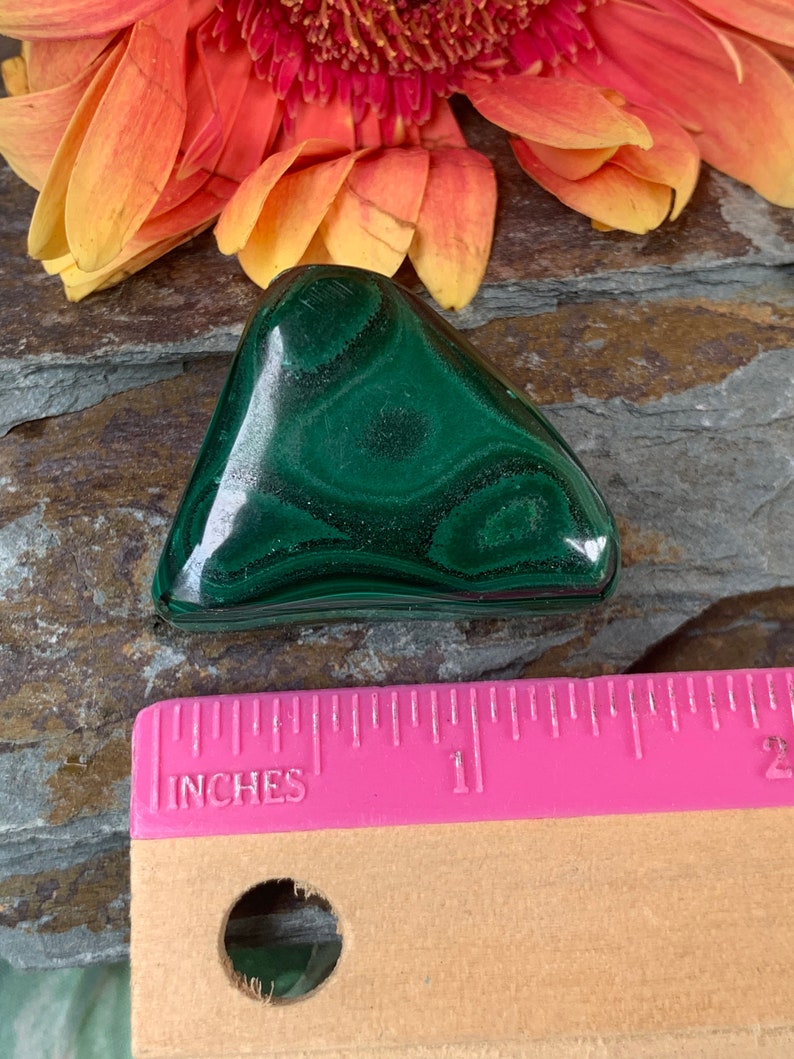 1 Piece Freeform MALACHITE,Tumbled Stone,Green,Healing Stone,Protection Stone,High Quality,Heart Chakra,Hand Carved,Zaire Africa, 4 image 5