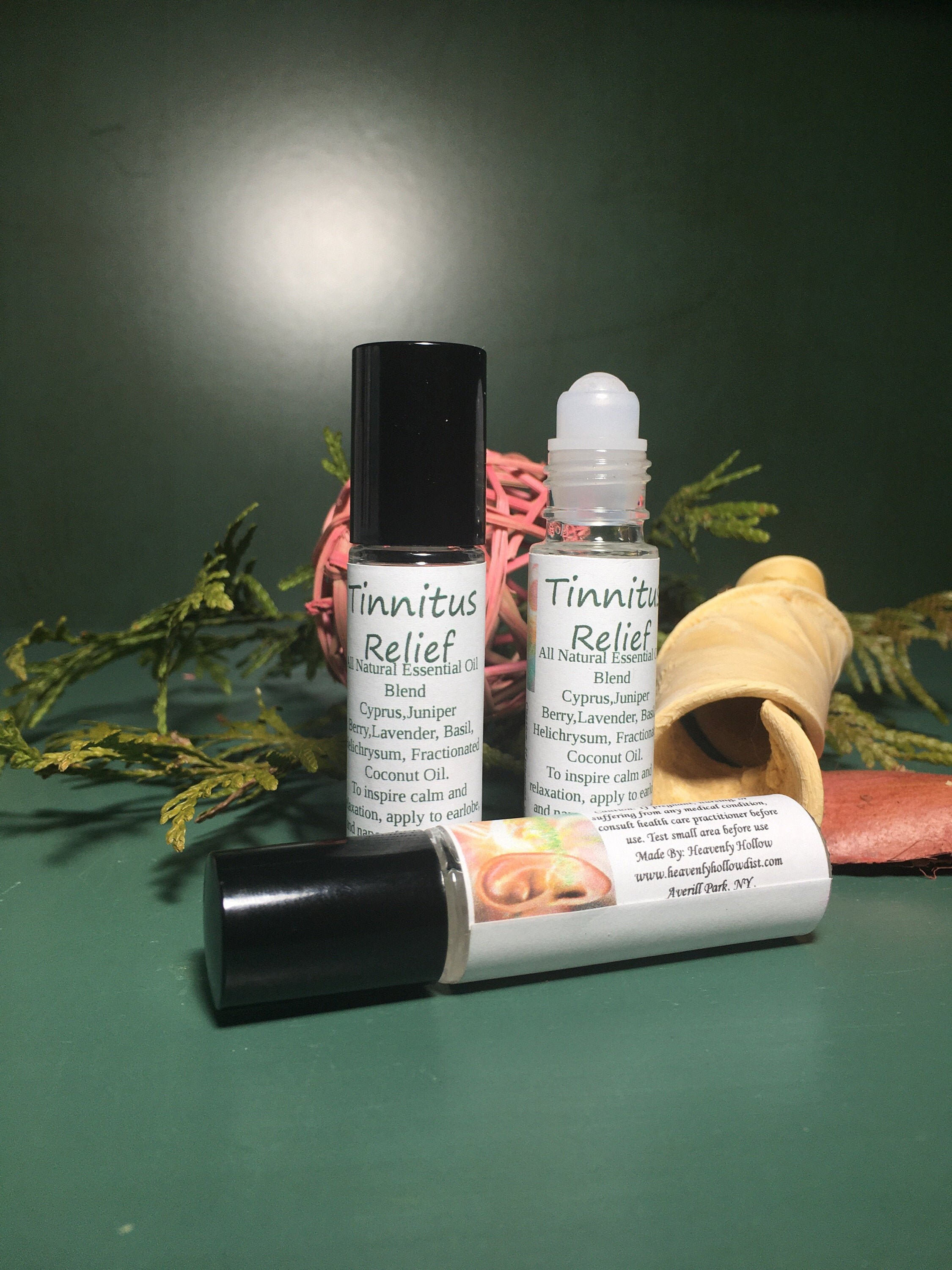Tinnitus Relief Roll On Essential Oils Blend For Tinnitus Etsy