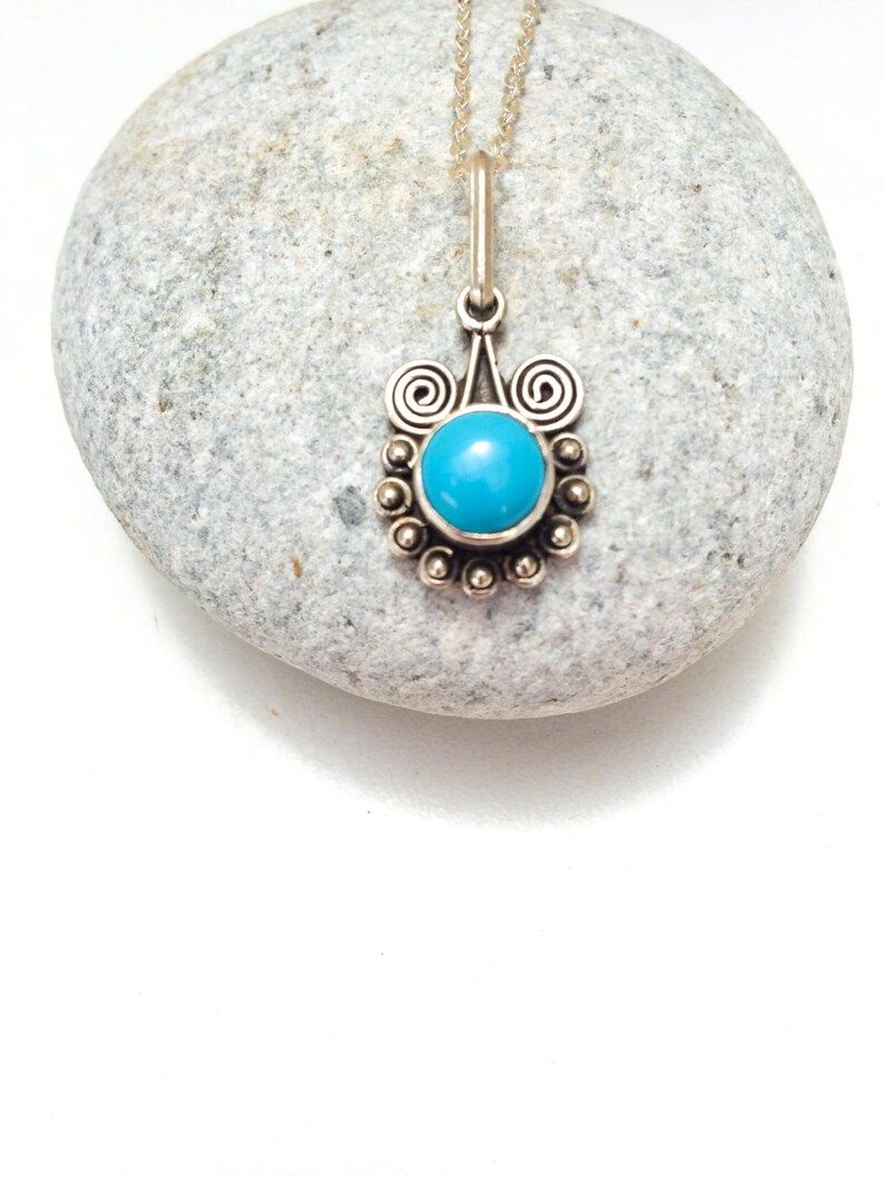 Arizona Turquoise Pendant Tiny Small Image 0