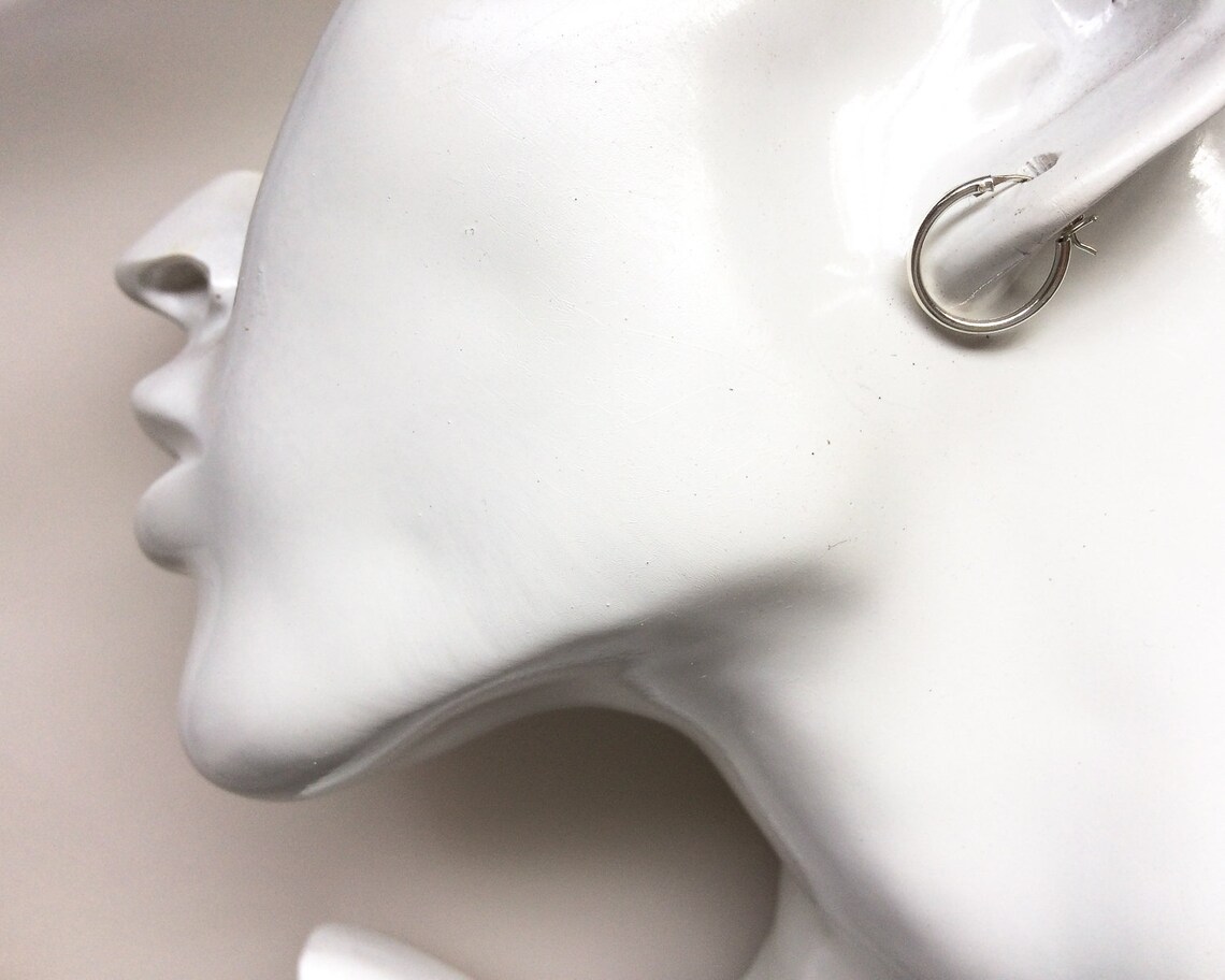 HIKU hoops no. 4 - Silver main image 0