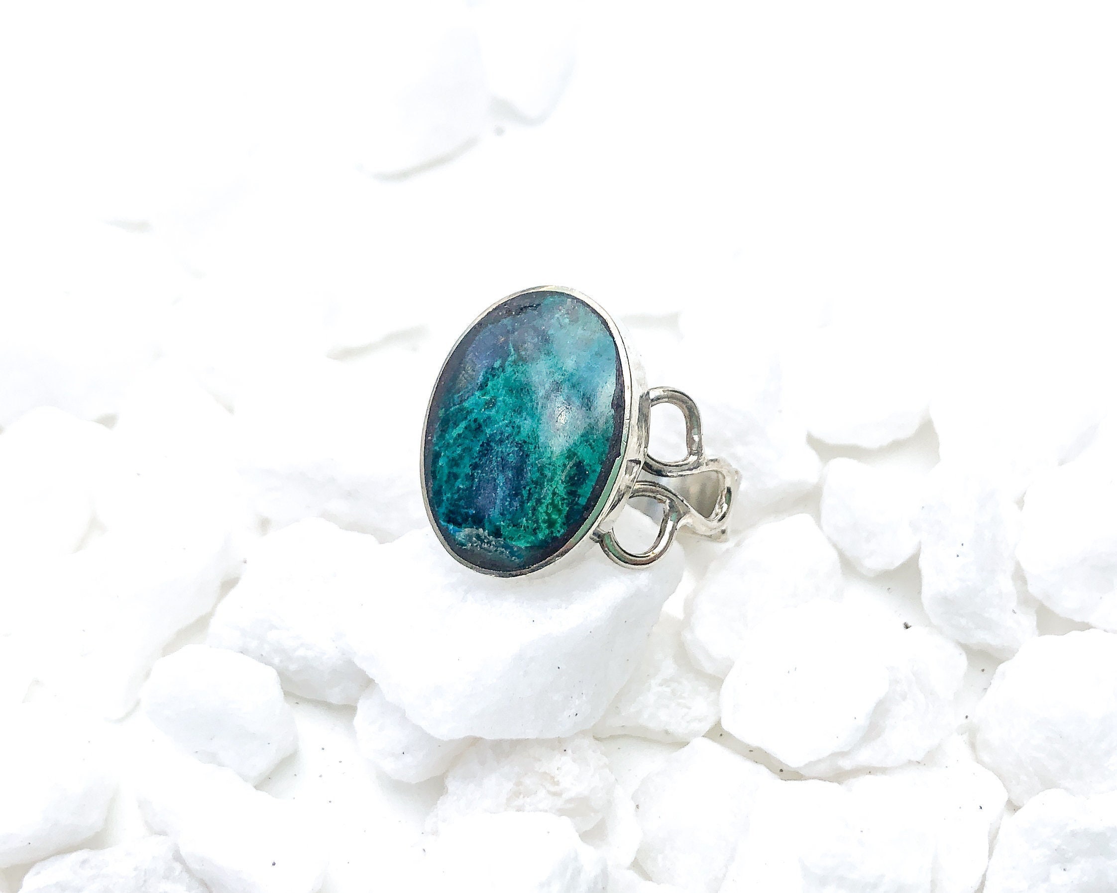 Argent Sterling Rhodié Alliance Demi-boules Argent Massif 925 Argent Sterling Rhodié Alliance Demi-boules Argent Massif 925