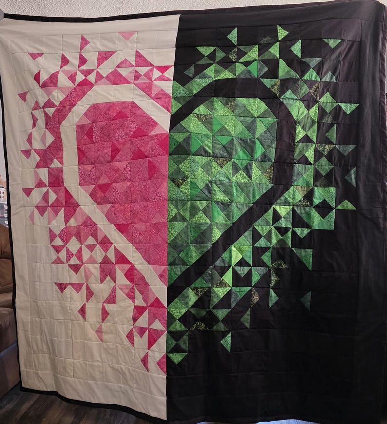 Edredón de corazón explosivo imagen 1