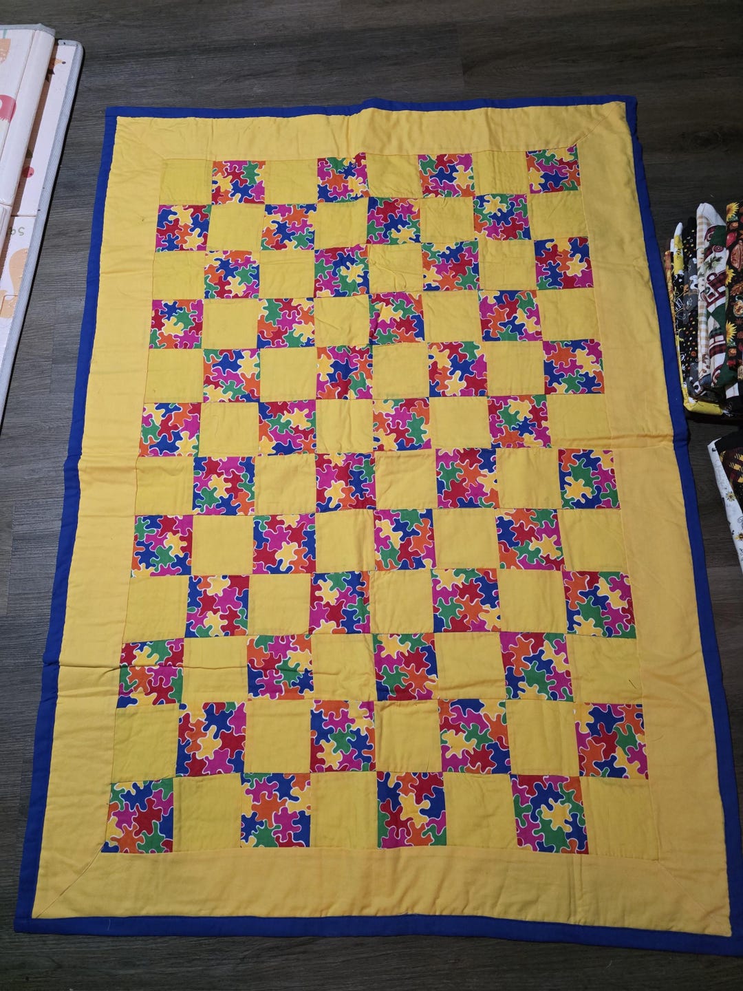 Autism Awareness Quilt - Etsy