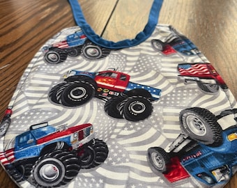 Babero de bebé de Monster Trucks