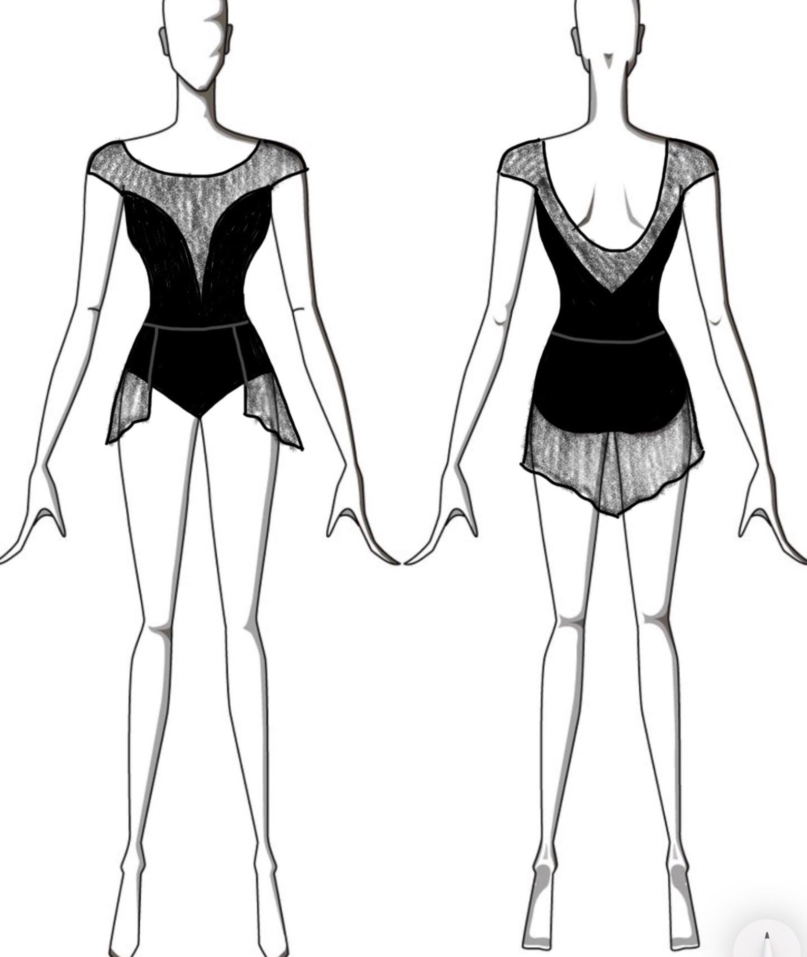 Specialty Dance Costume Bases Etsy