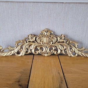 40x 11cm long wooden sculpture for headboards door frames mantelpiece fireplace Decor ornate sculpture 3d horizontal ornament wall art decor