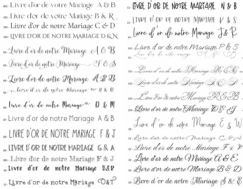 Livre d'or mariage, baptême ou anniversaire Happy Flower toile de lin et illustration Florale, texte personnalisé image 4