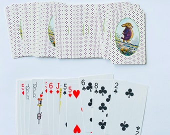 Vintage Beatrix Potter Peter Rabbit F.W Junk Journal Supply /& Co Inc Playing Cards Vintage Game Ephemera Vintage Paper