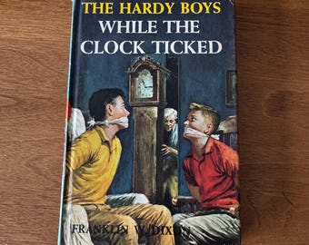 The Hardy Boys: While The Clock Ticked, 1962 Hardcover, #11