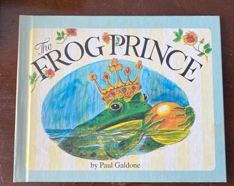 Children's Choice Book Club Edition, The Frog Prince, by Paul Galdone, 1975 | Vintage Children's Books | Vintage Picture Books