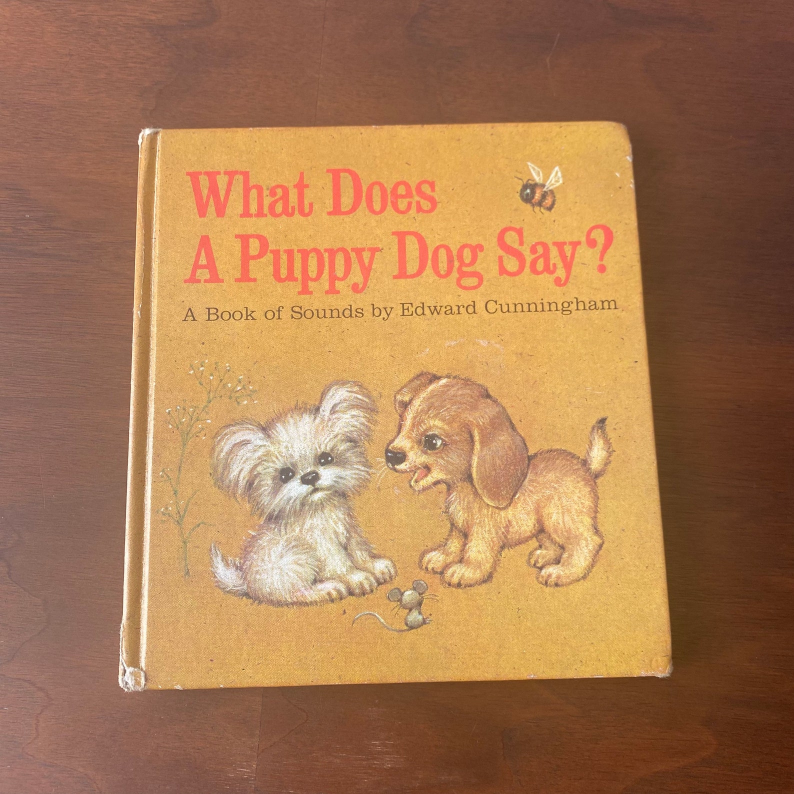 What Does A Puppy Dog Say A Book of Sounds by Edward Etsy