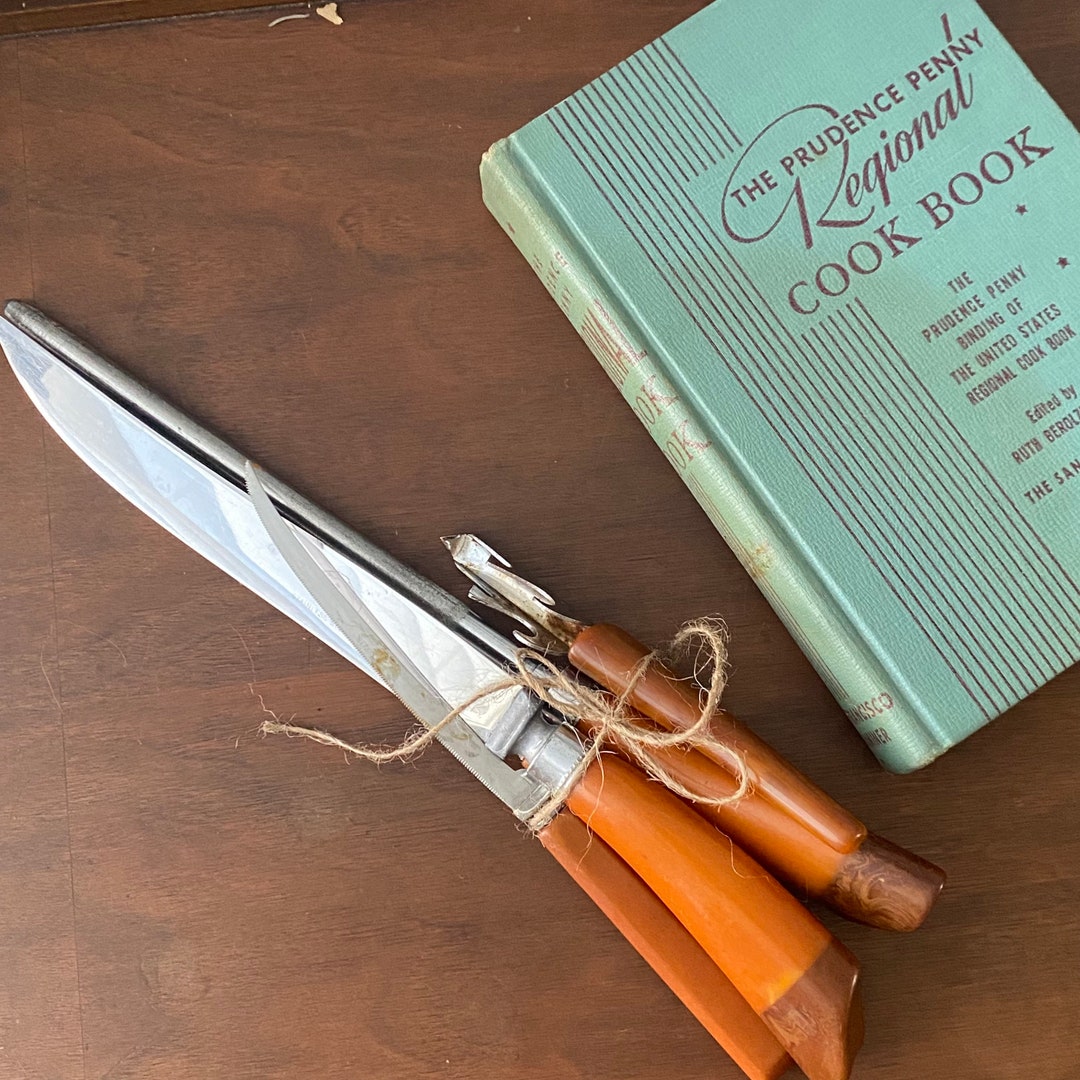 Vintage Royal Brand Cutlery Company 5 Piece Carving Set Etsy