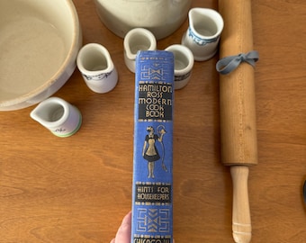 1940 Hamilton Ross Modern Cookbook: First Edition, Art Deco