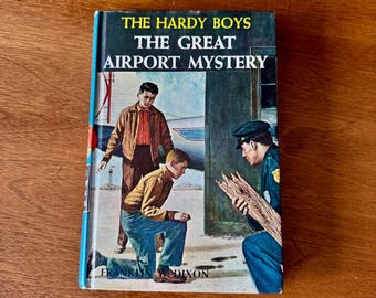 The Hardy Boys: The Great Airport Mystery, 1965 Vintage Hardcover