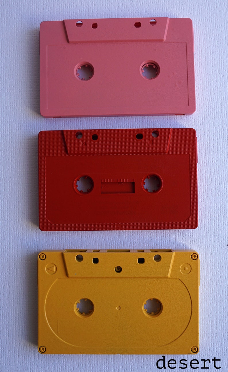 Small DIY Paint Your Own Retro Cassette Tape Craft Kits Etsy