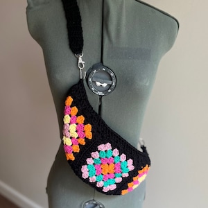 Granny Square Bum Bag Crossbody