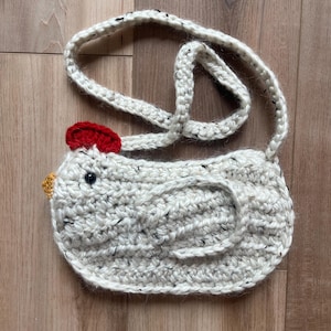 Crochet Chicken Purse