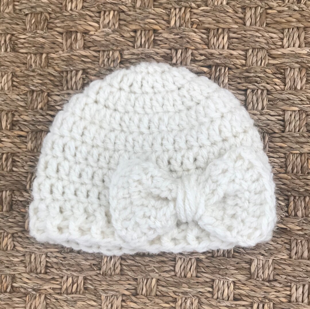 Babyhug Straw Hat with Bow -Brown