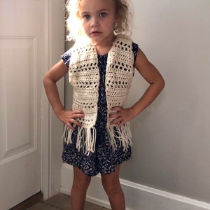 Girls&#39; Boho Vest