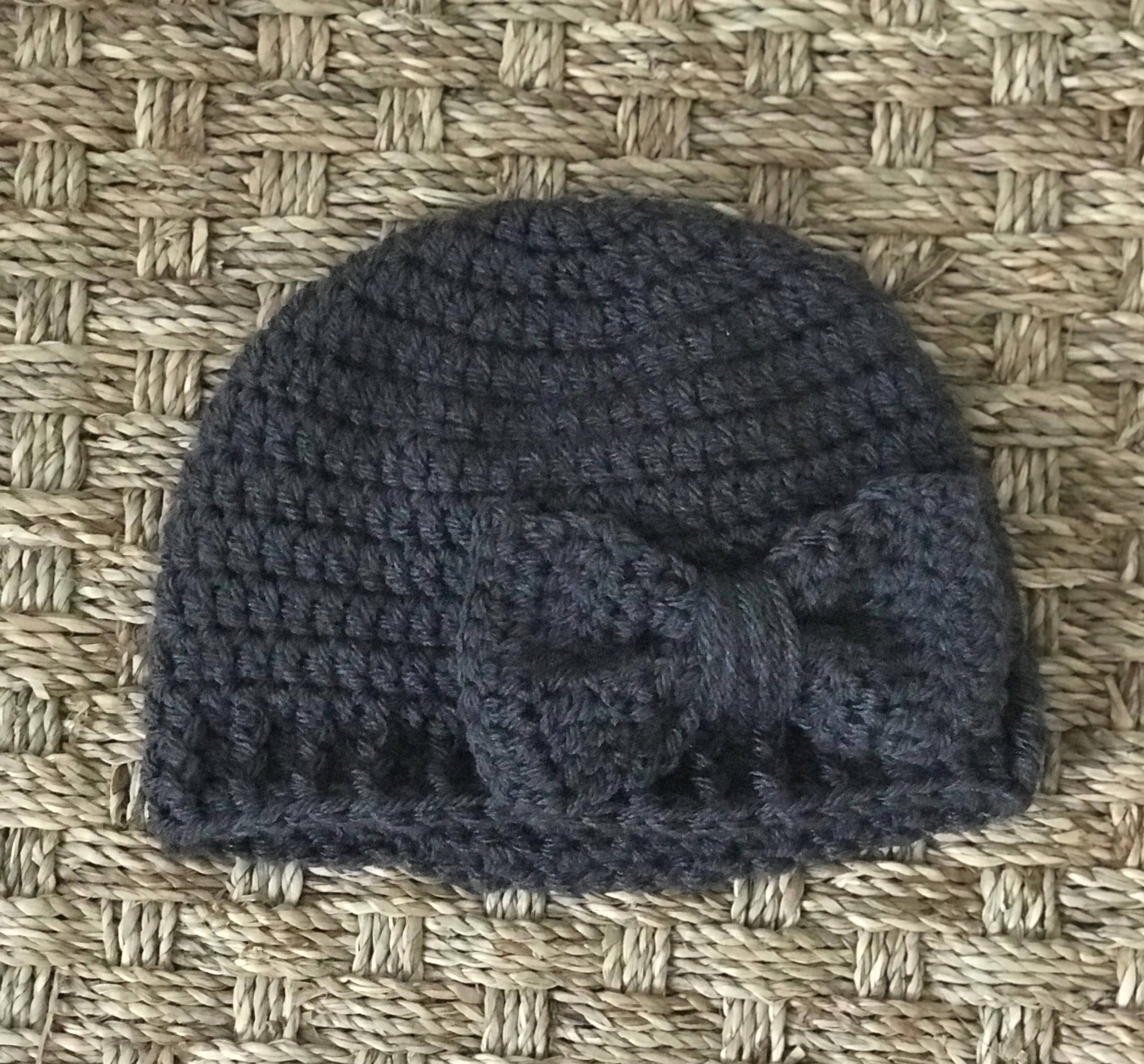 Baby Bow Baseball Hat