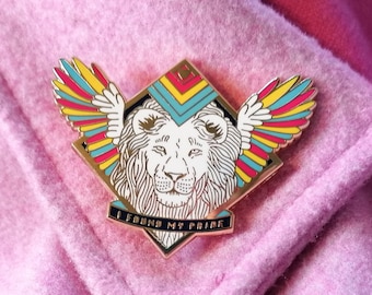 Pansexual Pan Pride enamel pin