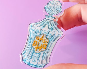 eAu D'HD AuDHD pin, Neurodivergent gifts, Neurodiverse, Neurodivergent pin, ADHD gifts, ADHD pin, neurospicy pin, blue and white pin