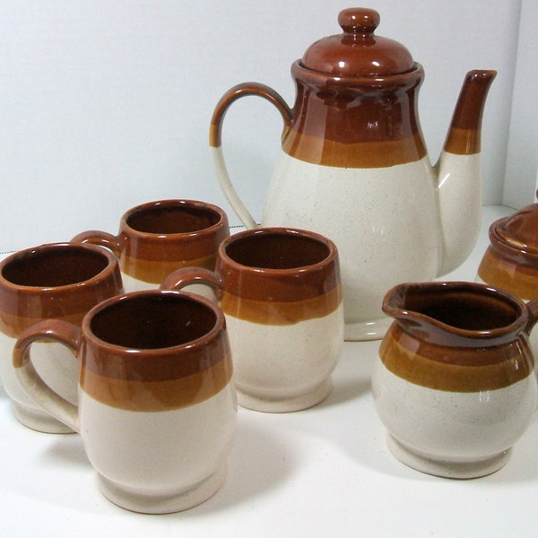 Pottery Tea Set - Etsy