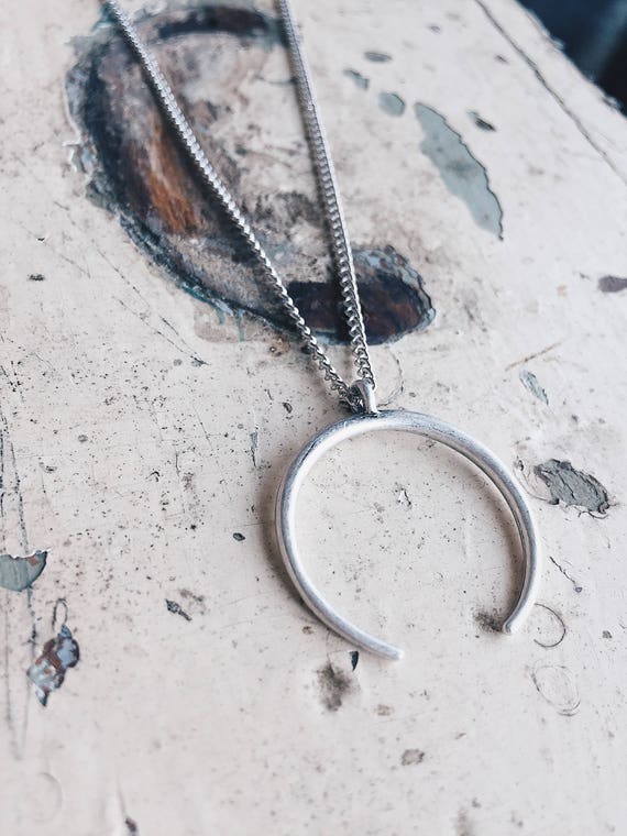 Bull Horn Necklace - Bull Horn Pendant Meaning Bull Horn Necklace - Bull Horn Pendant Meaning