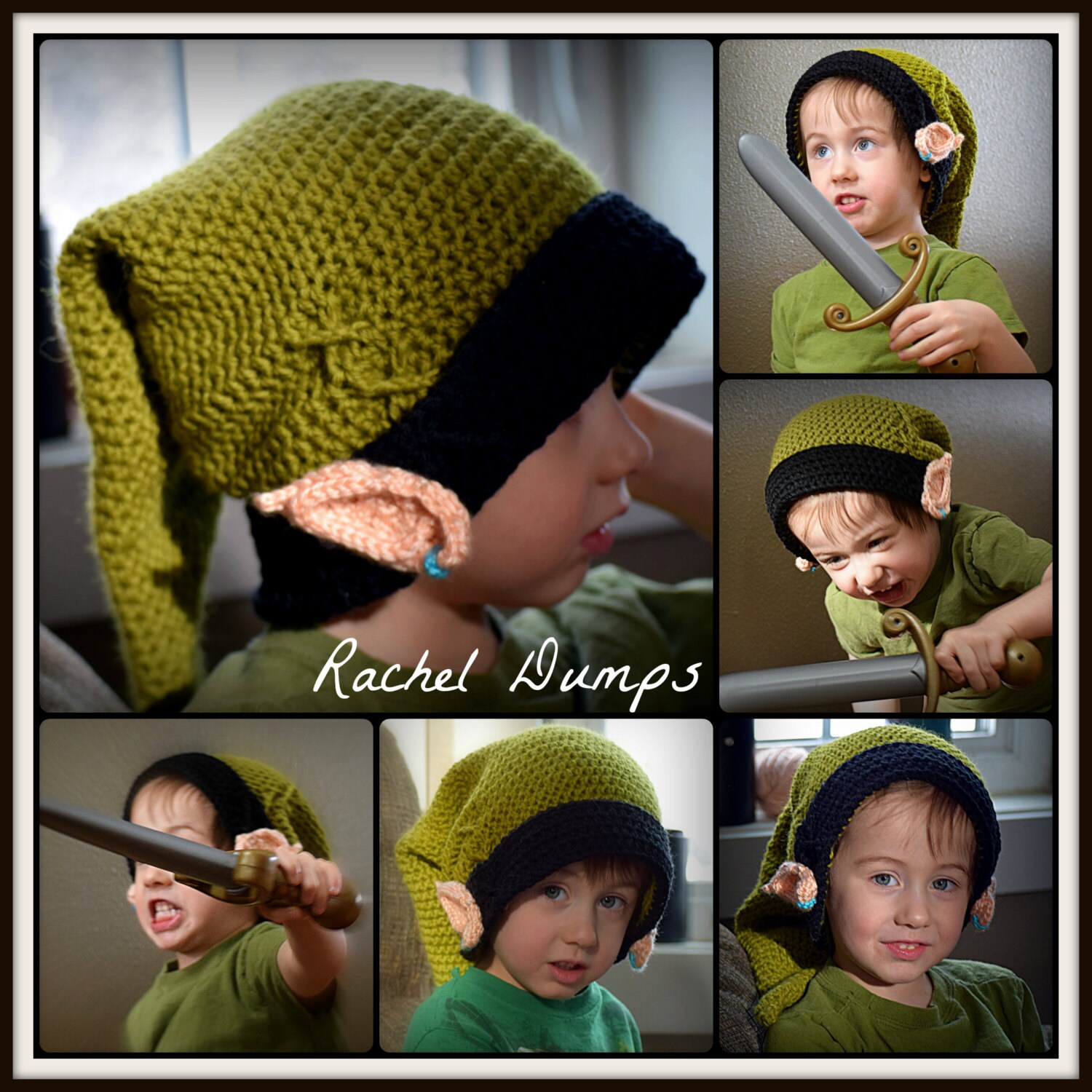 Link or Fairy Hat With 3D Ears - Etsy