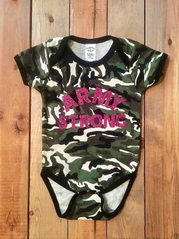 camouflage baby onesie