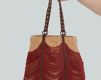Jamin Puech Bolso vintage con flecos