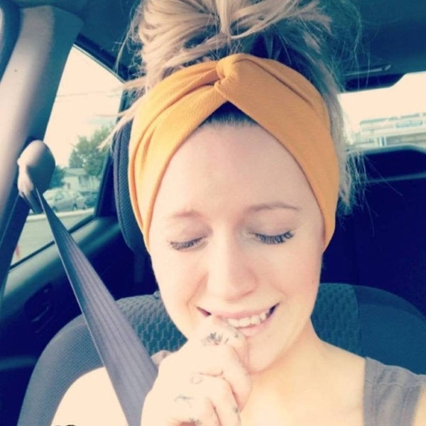 Headband Woman- The Sky -Turban- Twist Turban-Yoga  Headband-Runner Headband- Beach Headband