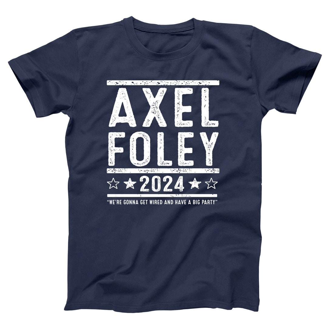 AXEL FOLEY 2024 Election Humor 1980s Police Cop Costume Movie Fandom