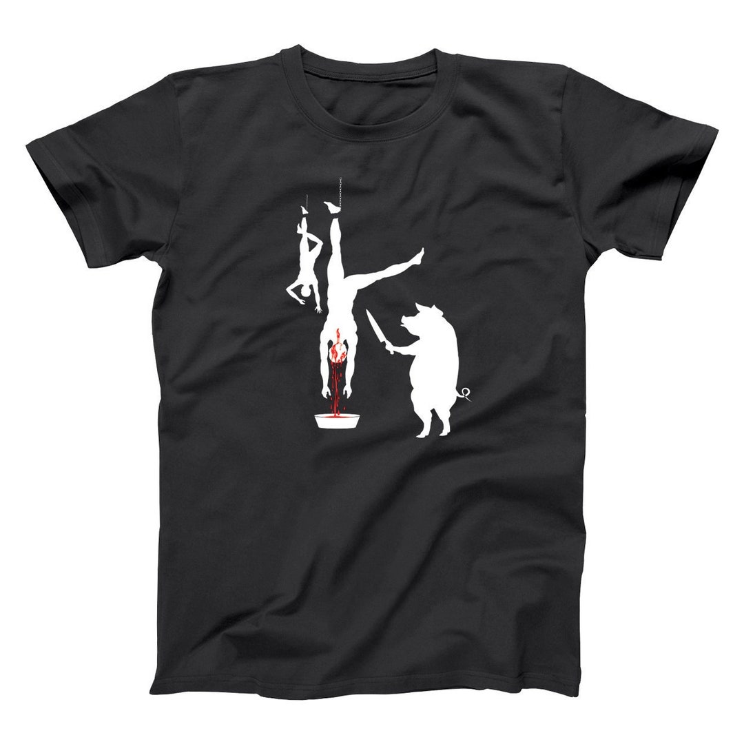 Pig Line Butcher Shop Cute Funny Animal Vegan Foodie Plant Based Lover ...