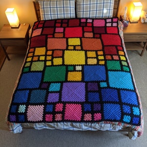 ASA Twin 11 - Granny Square Crochet Pattern pdf