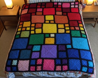 ASA Twin 11 - Granny Square Crochet Pattern pdf