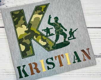 Boy Military Birthday Shirt | Army Shirt | Army Birthday Shirt | Boy Army Men Shirt | Military Tank Birthday Shirt | Boy Military Birthday