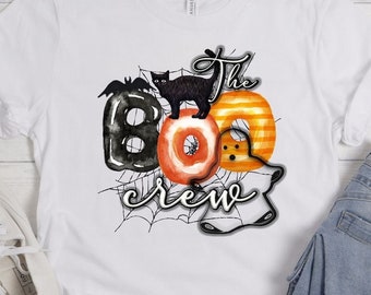 The Boo Crew Halloween Family Shirt | Halloween Shirt for Kids | Halloween Crew | Pumpkin Shirt | Witch Shirt